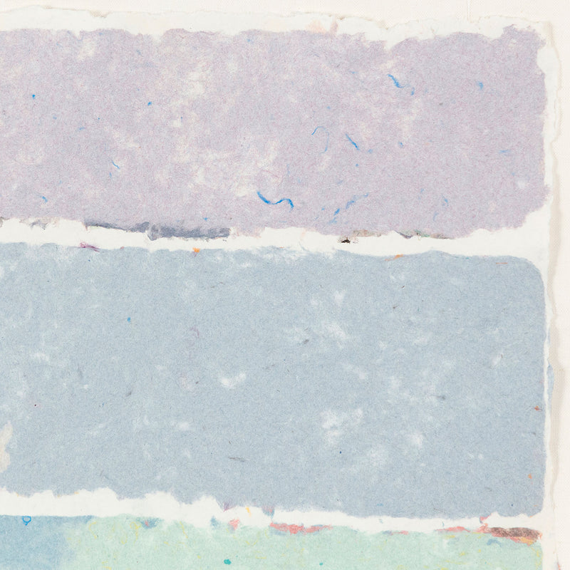 KENNETH NOLAND "BANDS" MONOPRINT, 1981