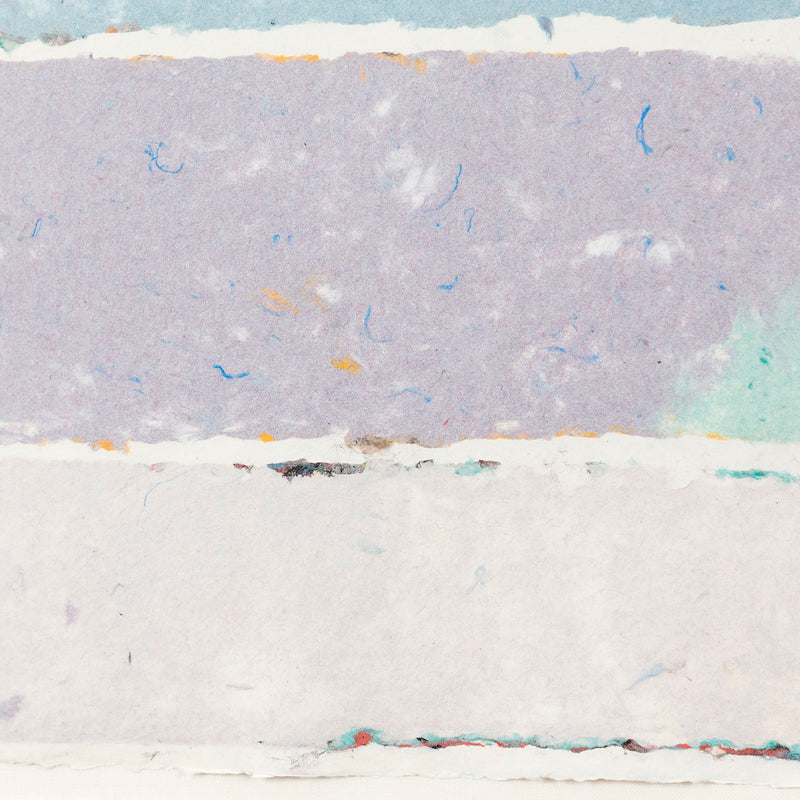 KENNETH NOLAND "BANDS" MONOPRINT, 1981