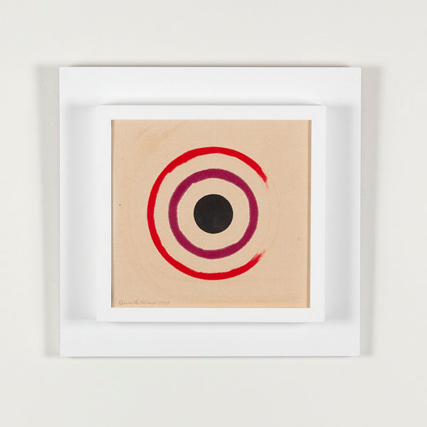 KENNETH NOLAND "PAINTED BOOK - BLACK", 1977