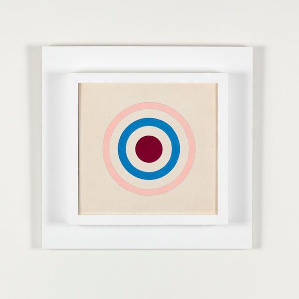 KENNETH NOLAND "PAINTED BOOK - BORDEAUX", 1977