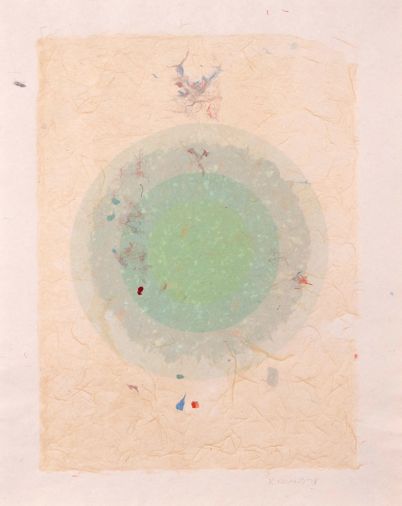 KENNETH NOLAND "CIRCLE I", 1978