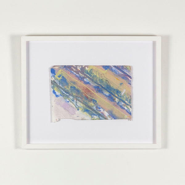 KENNETH NOLAND "STRIPES" MONOTYPE, 1983