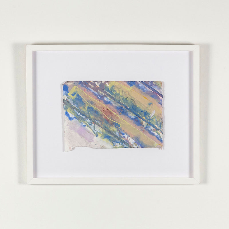 KENNETH NOLAND "STRIPES" MONOTYPE, 1983