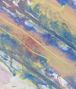 KENNETH NOLAND "STRIPES" MONOTYPE, 1983