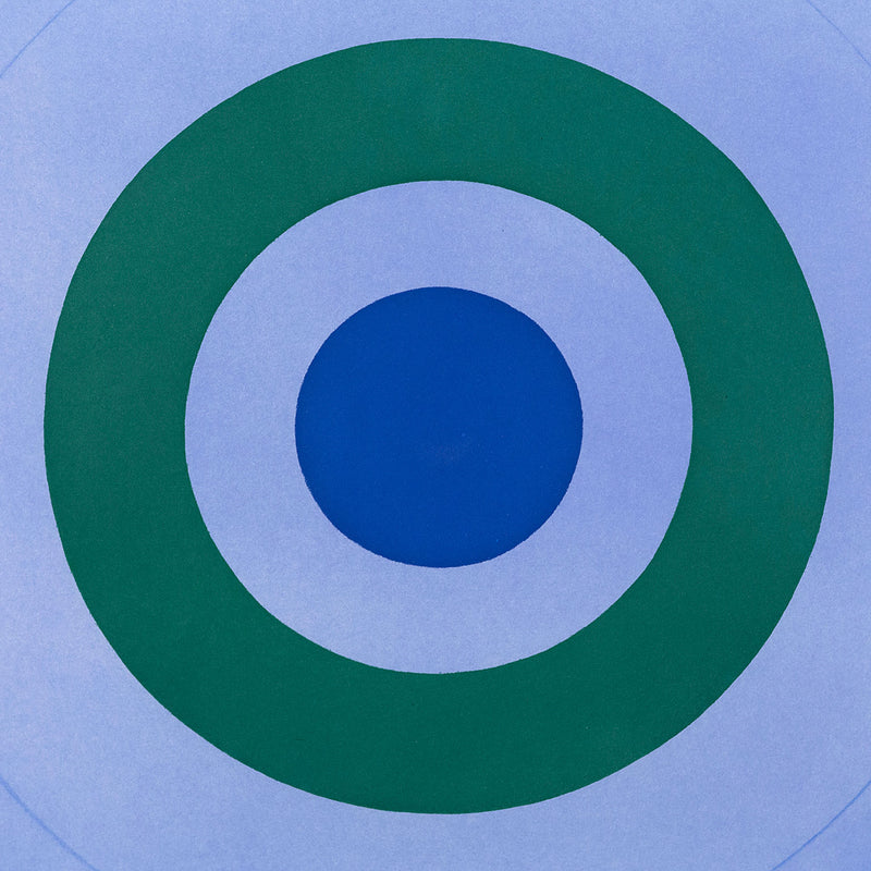 KENNETH NOLAND "SKY CIRCLE" AQUATINT, 2009