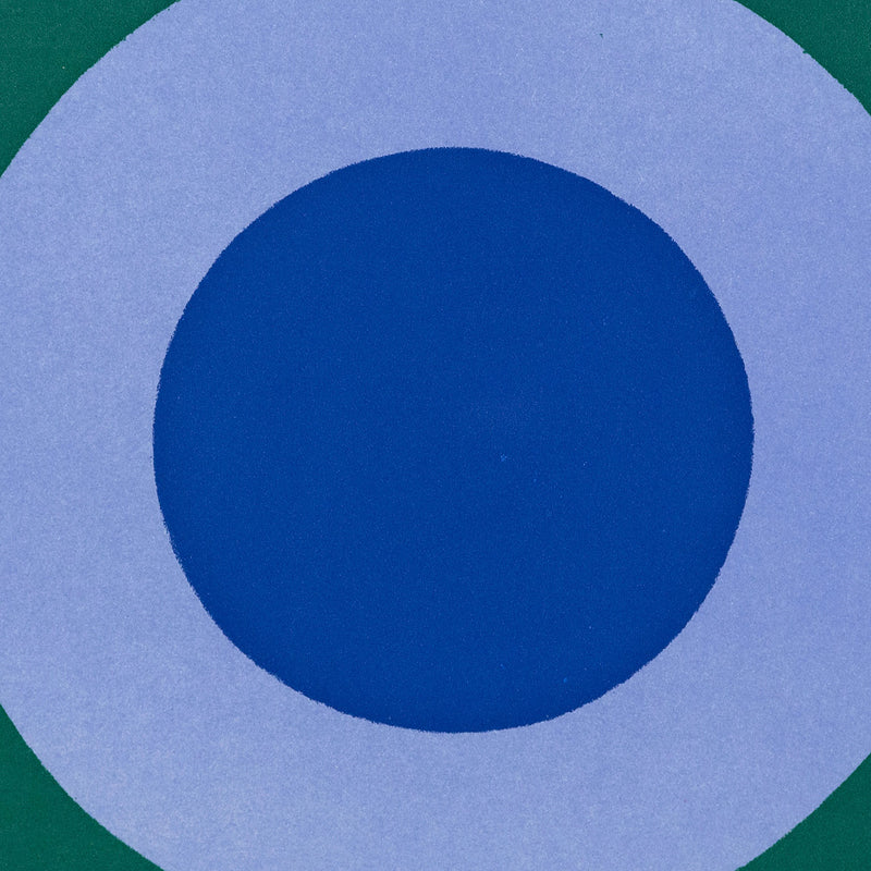 KENNETH NOLAND "SKY CIRCLE" AQUATINT, 2009