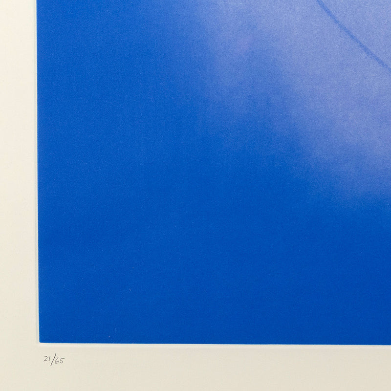 KENNETH NOLAND "SKY CIRCLE" AQUATINT, 2009