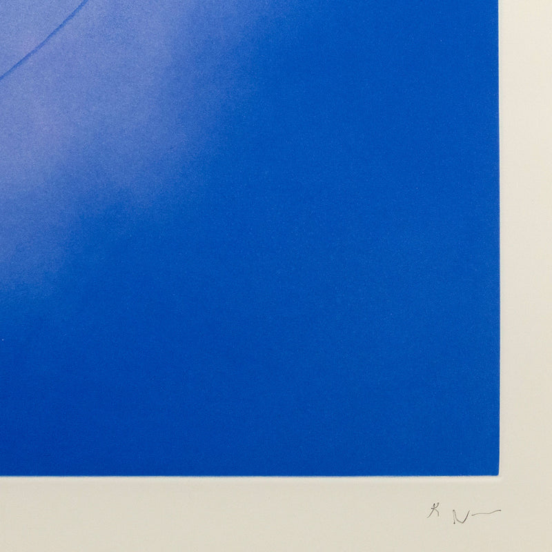 KENNETH NOLAND "SKY CIRCLE" AQUATINT, 2009
