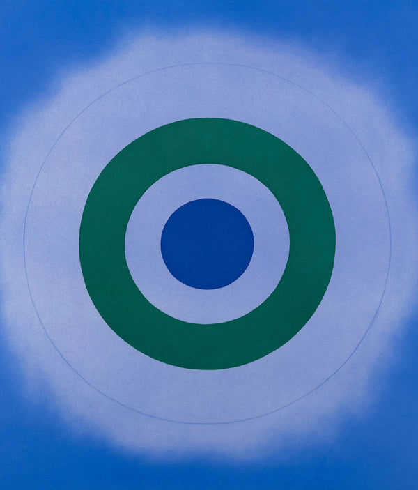KENNETH NOLAND "SKY CIRCLE" AQUATINT, 2009