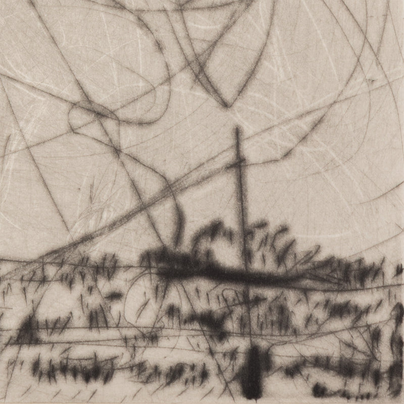 WILLIAM KENTRIDGE “NOSE #22" ETCHING, 2007