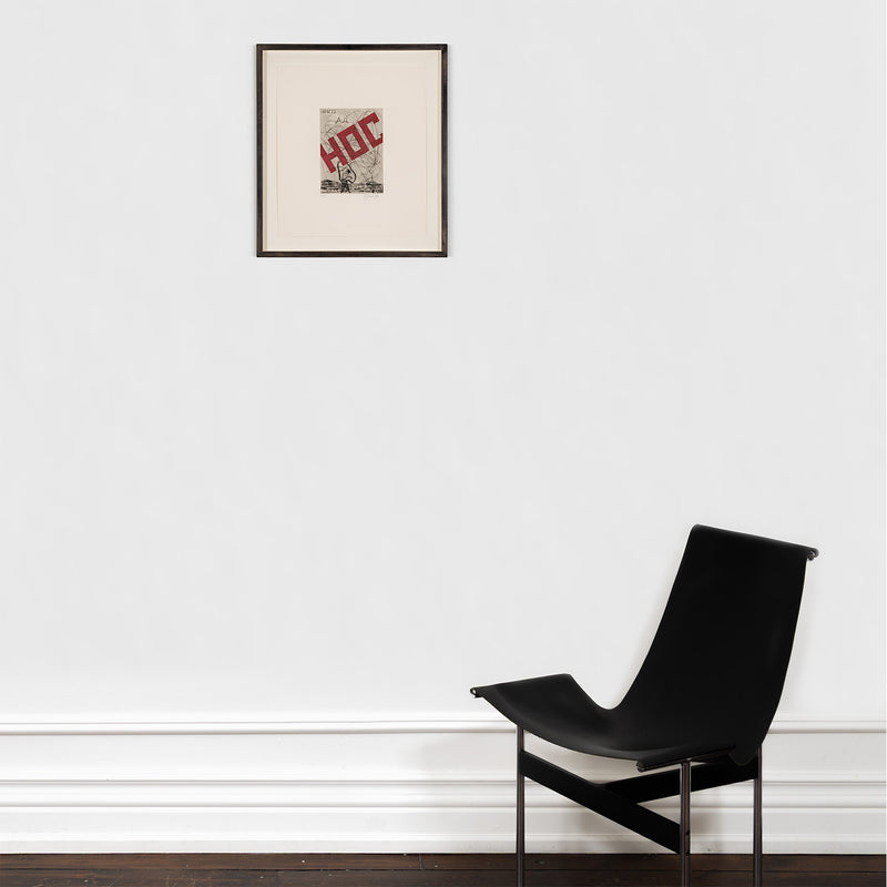 WILLIAM KENTRIDGE “NOSE #22" ETCHING, 2007