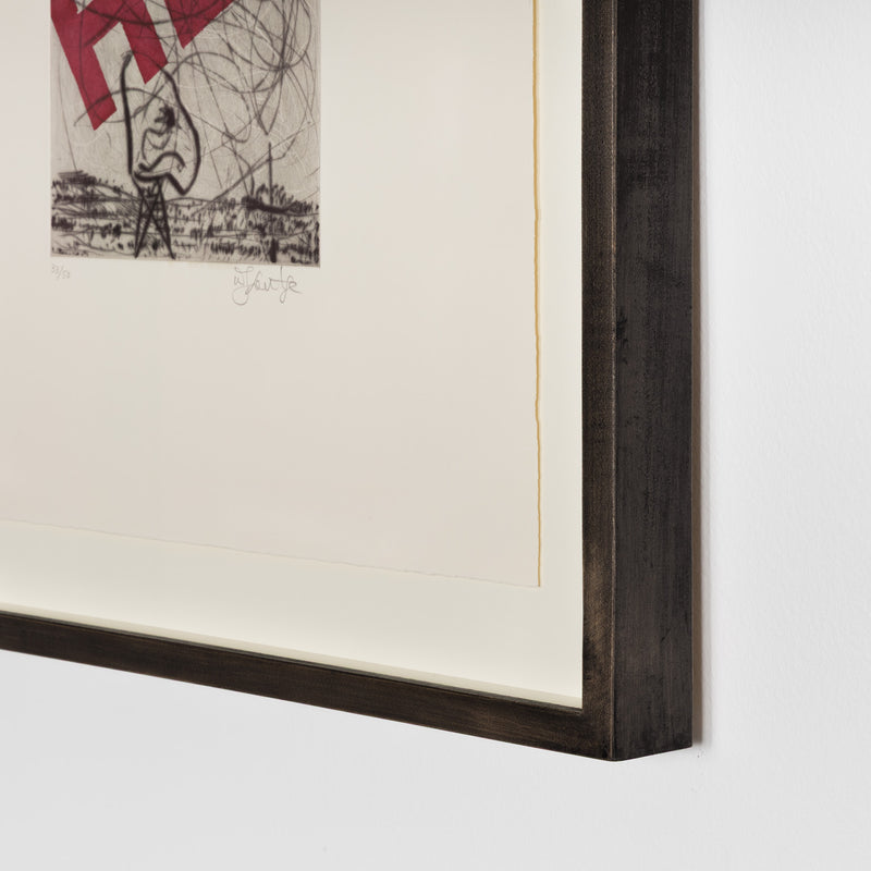 WILLIAM KENTRIDGE “NOSE #22" ETCHING, 2007