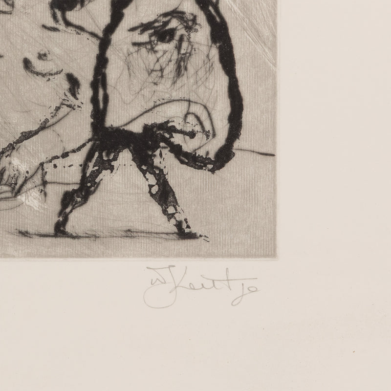 WILLIAM KENTRIDGE “NOSE #1" ETCHING, 2007