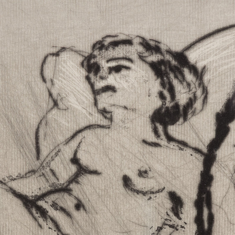 WILLIAM KENTRIDGE “NOSE #1" ETCHING, 2007