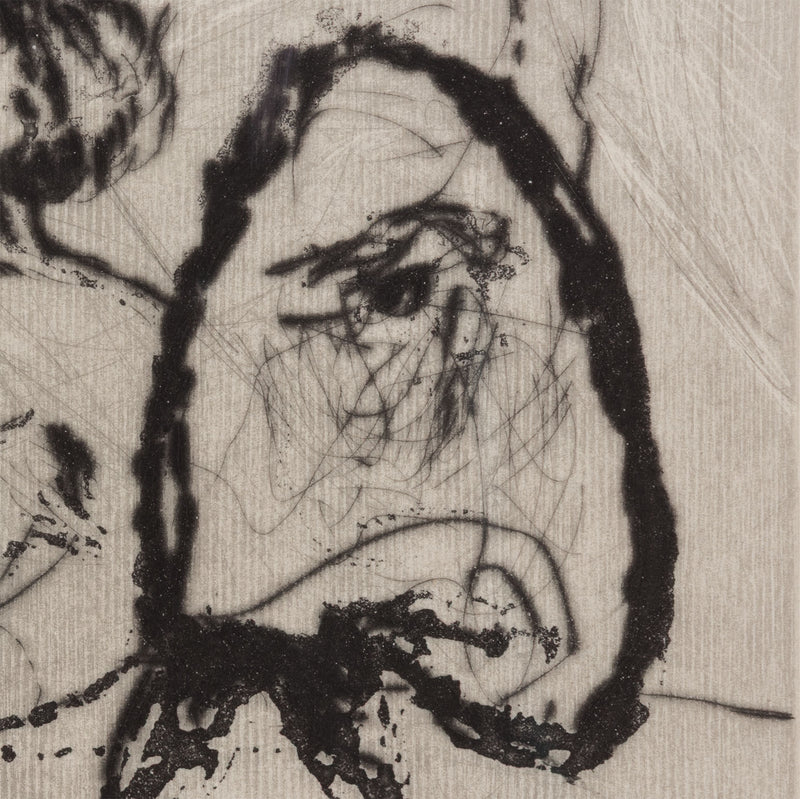 WILLIAM KENTRIDGE “NOSE #1" ETCHING, 2007