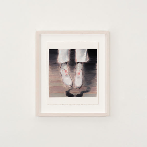 Oil painting by famous Canadian artist Kris Knight "Shoes" circa 2018