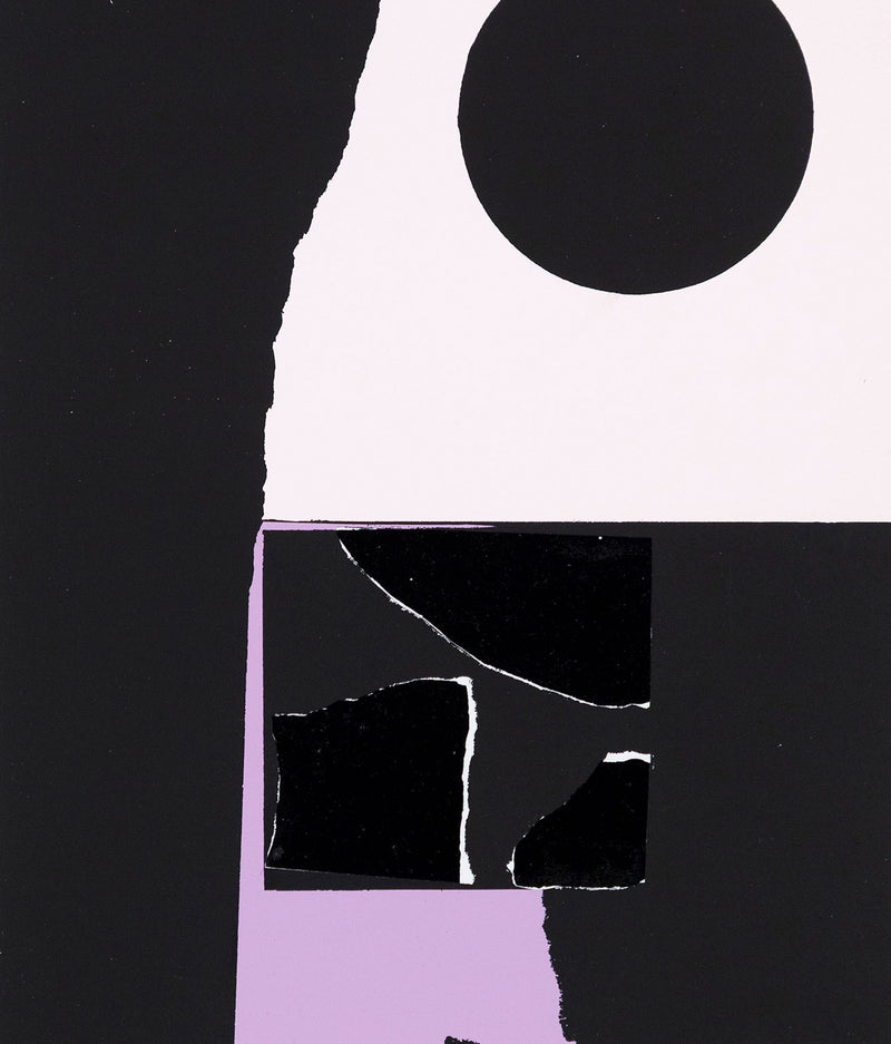 LOUISE NEVELSON "MAUVE FRINGE", 1972
