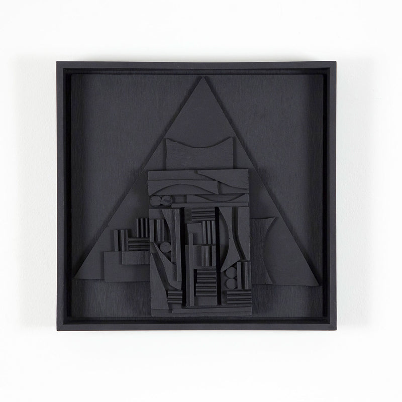 Louise Nevelson "American Book Award" Painted wood multiple. 1980.