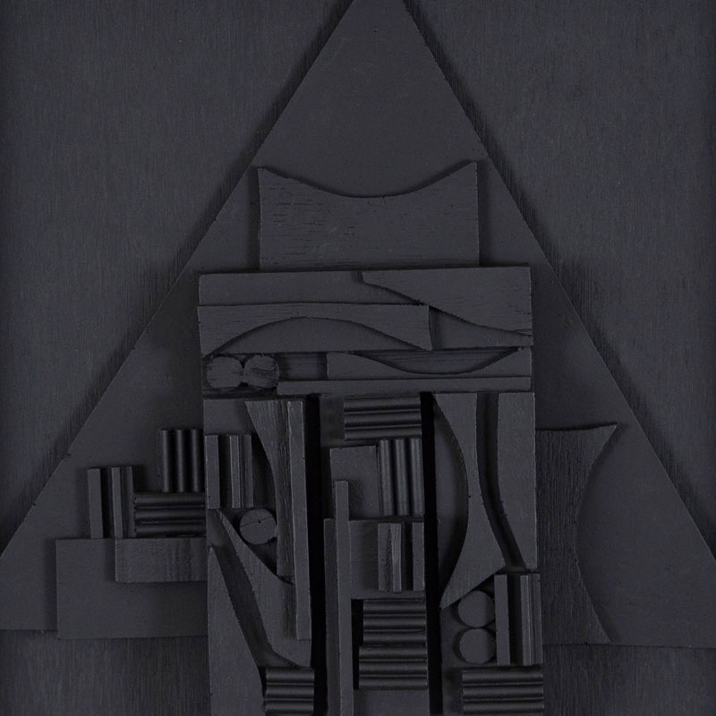 Louise Nevelson "American Book Award" Painted wood multiple. 1980.