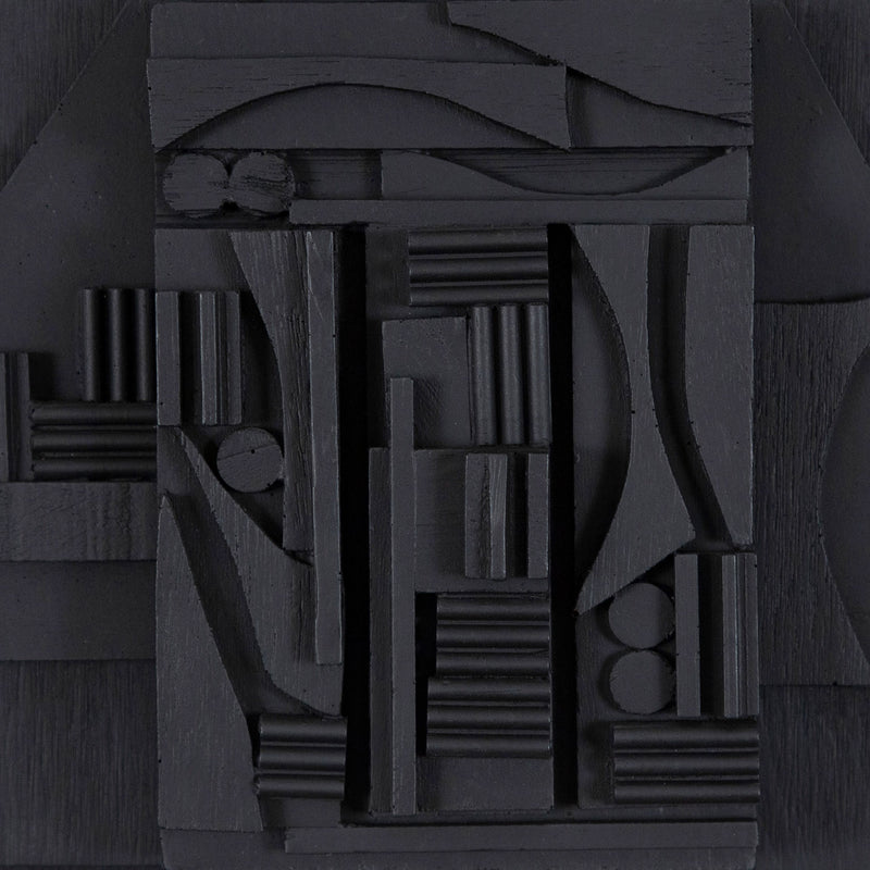Louise Nevelson "American Book Award" Painted wood multiple. 1980.