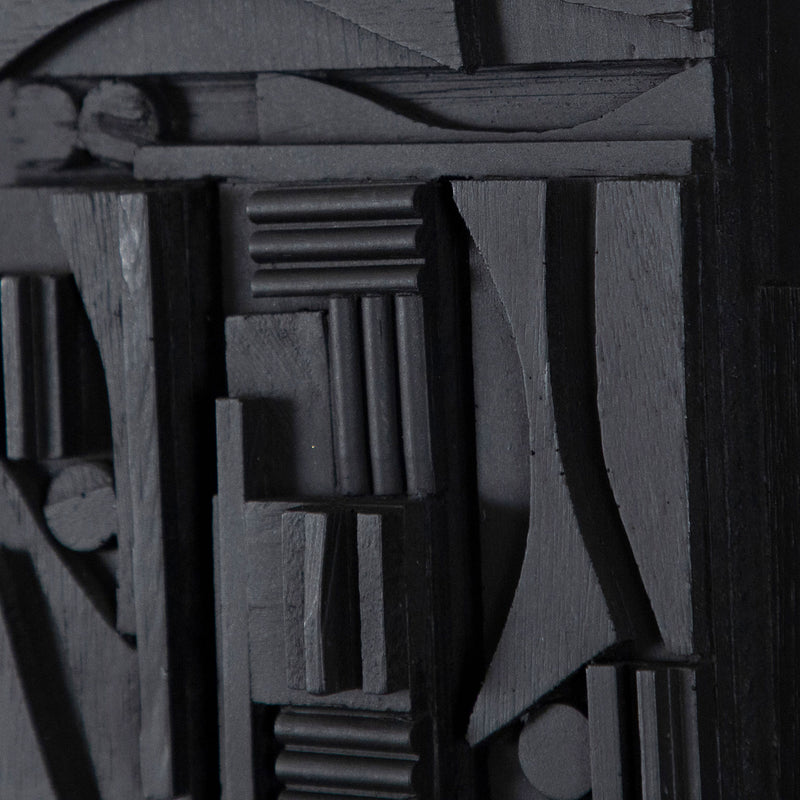 Louise Nevelson "American Book Award" Painted wood multiple. 1980.