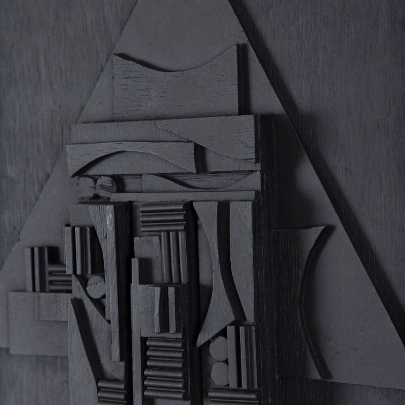 Louise Nevelson "American Book Award" Painted wood multiple. 1980.