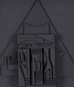 Louise Nevelson "American Book Award" Painted wood multiple. 1980.