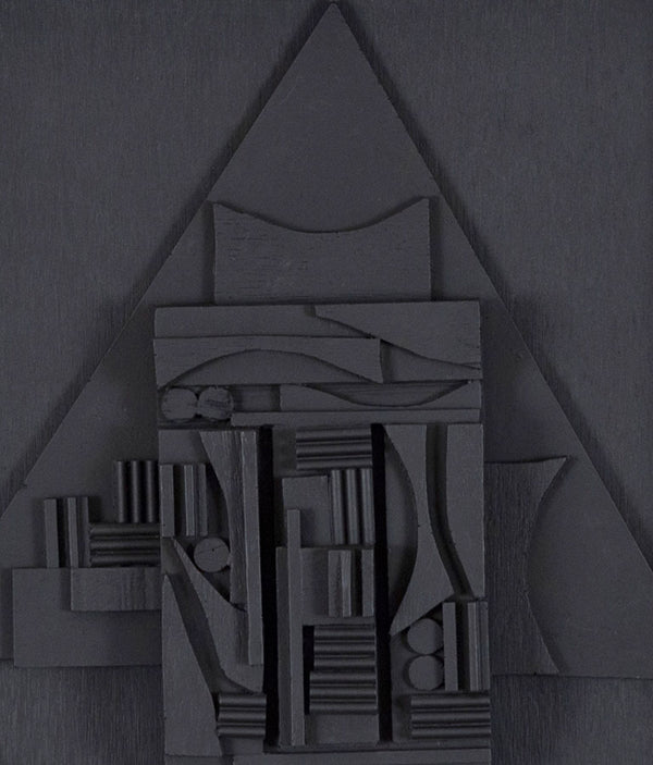 Louise Nevelson "American Book Award" Painted wood multiple. 1980.