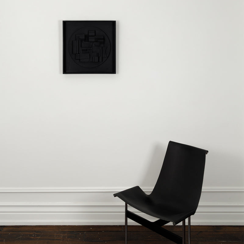 Louise Nevelson iconic american artist canadian feminist artwork sculpture mystical black and white wooden multiple pace gallery full moon sphere geometry architecture