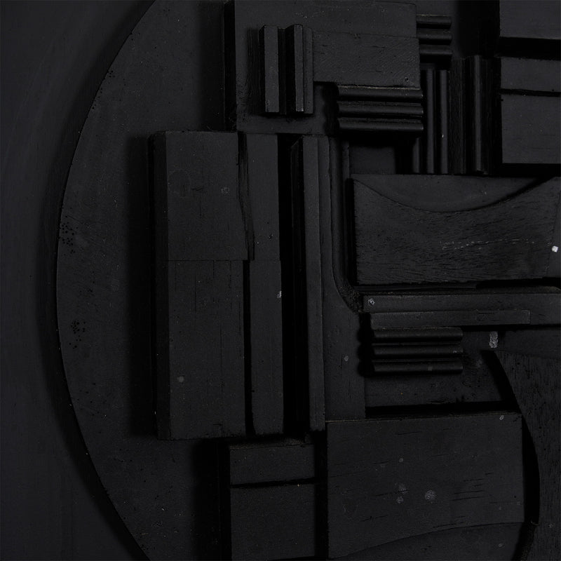 Louise Nevelson iconic american artist canadian feminist artwork sculpture mystical black and white wooden multiple pace gallery full moon sphere geometry architecture