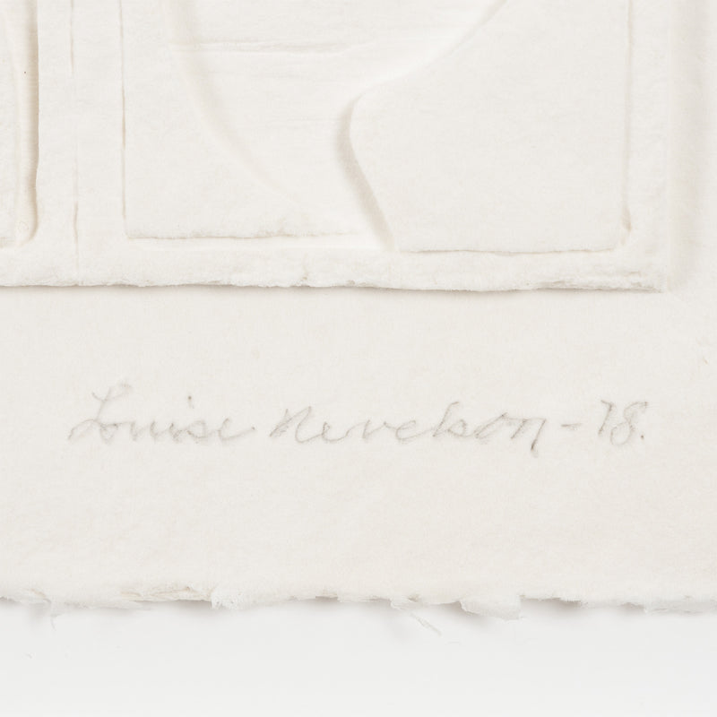 LOUISE NEVELSON "MORNING HAZE" RELIEF, 1978