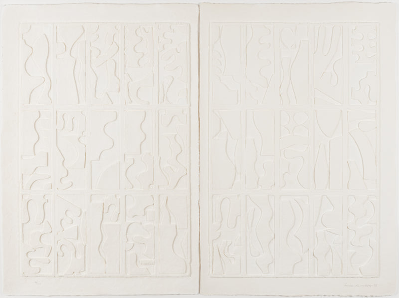 LOUISE NEVELSON "MORNING HAZE" RELIEF, 1978