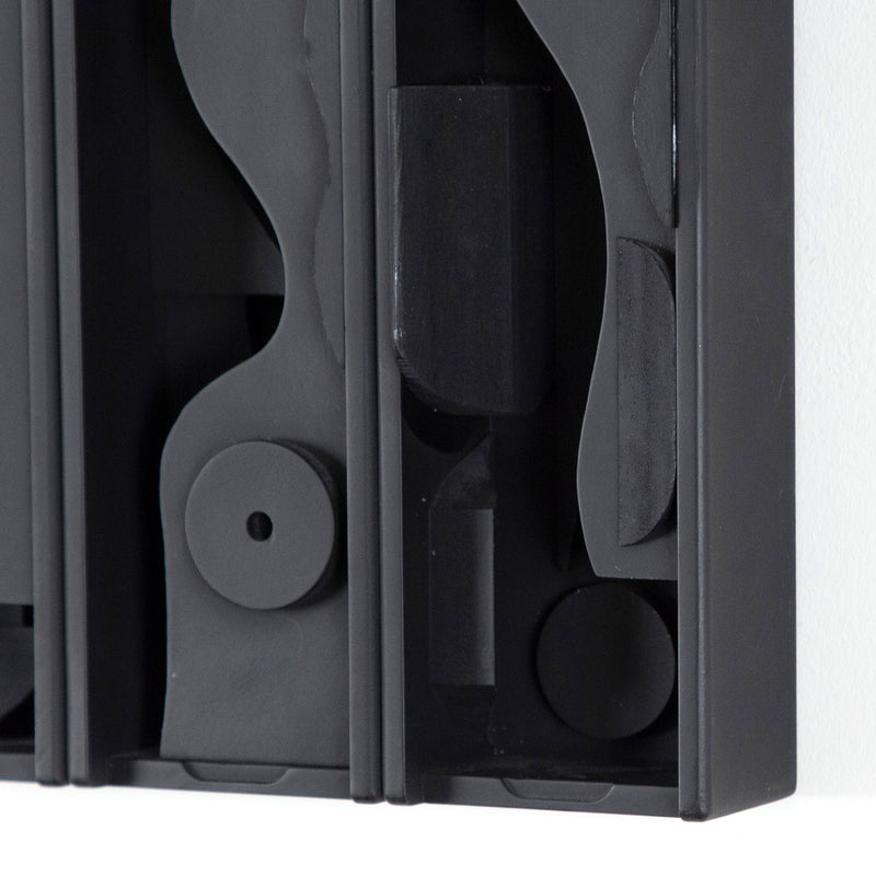 Louise Nevelson "Night Blossom" Painted wood multiple, 1973.