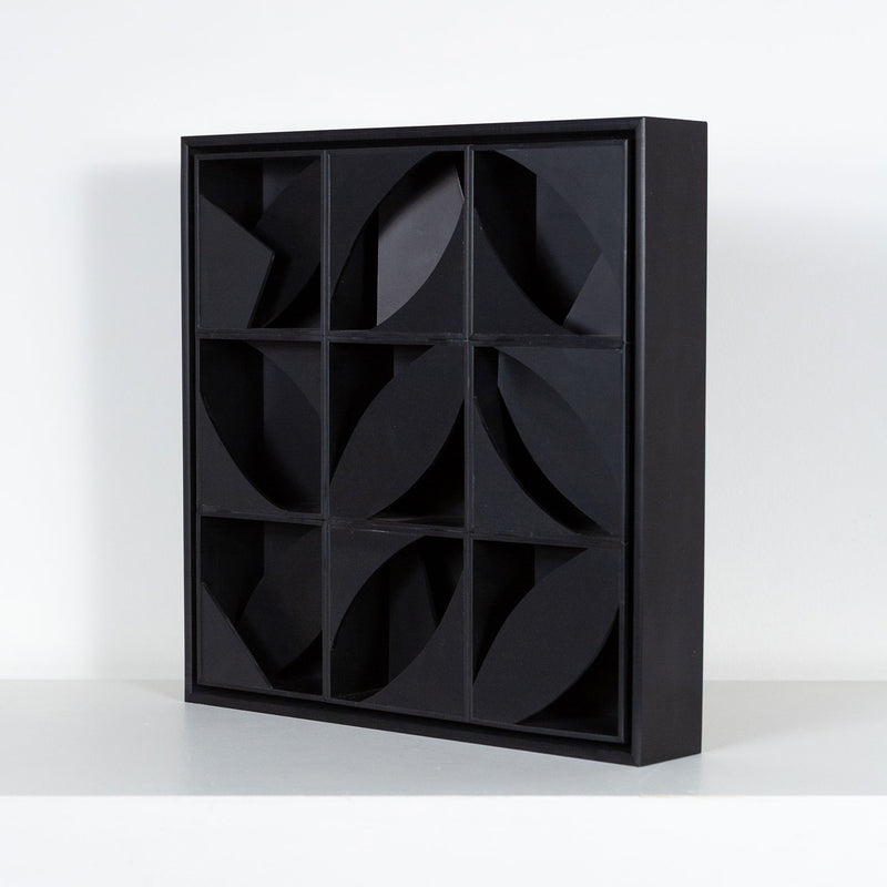 LOUISE NEVELSON "NIGHT LEAF" SCULPTURE, 1969