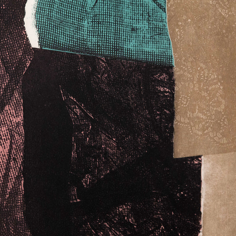 Abstract expressionist art for sale at Toronto gallery, Caviar20. Louise Nevelson "Reflections I" Etching, 1983.