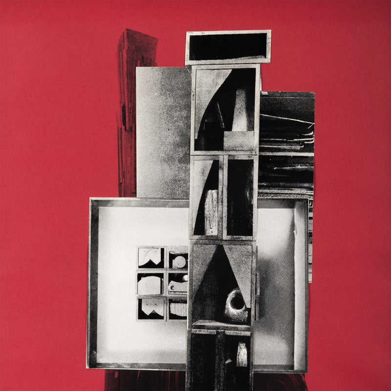 LOUISE NEVELSON "THE DRUM" SCREENPRINT / COLLAGE, 1966
