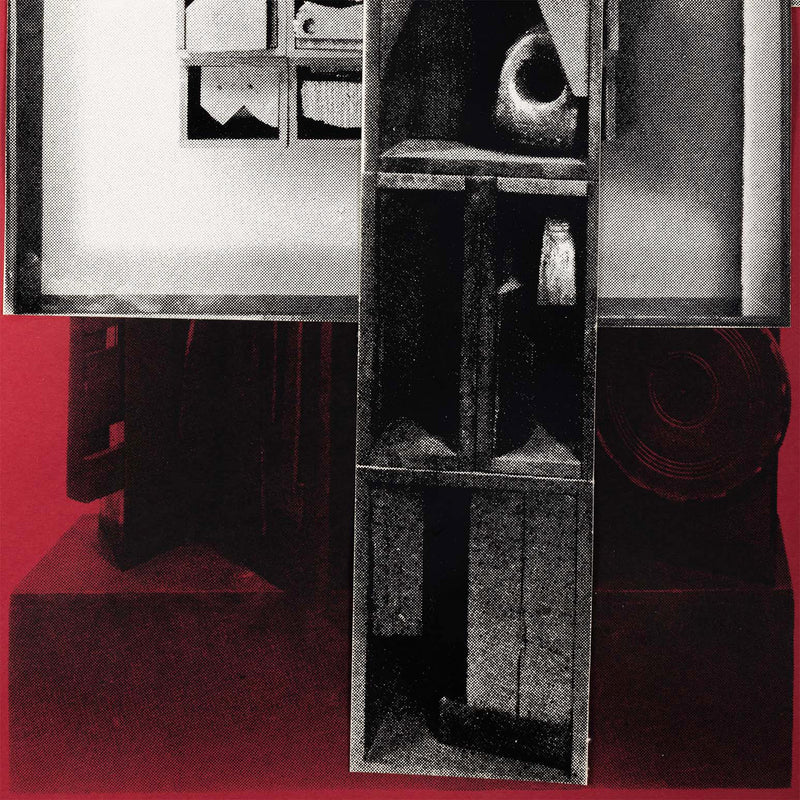 LOUISE NEVELSON "THE DRUM" SCREENPRINT / COLLAGE, 1966