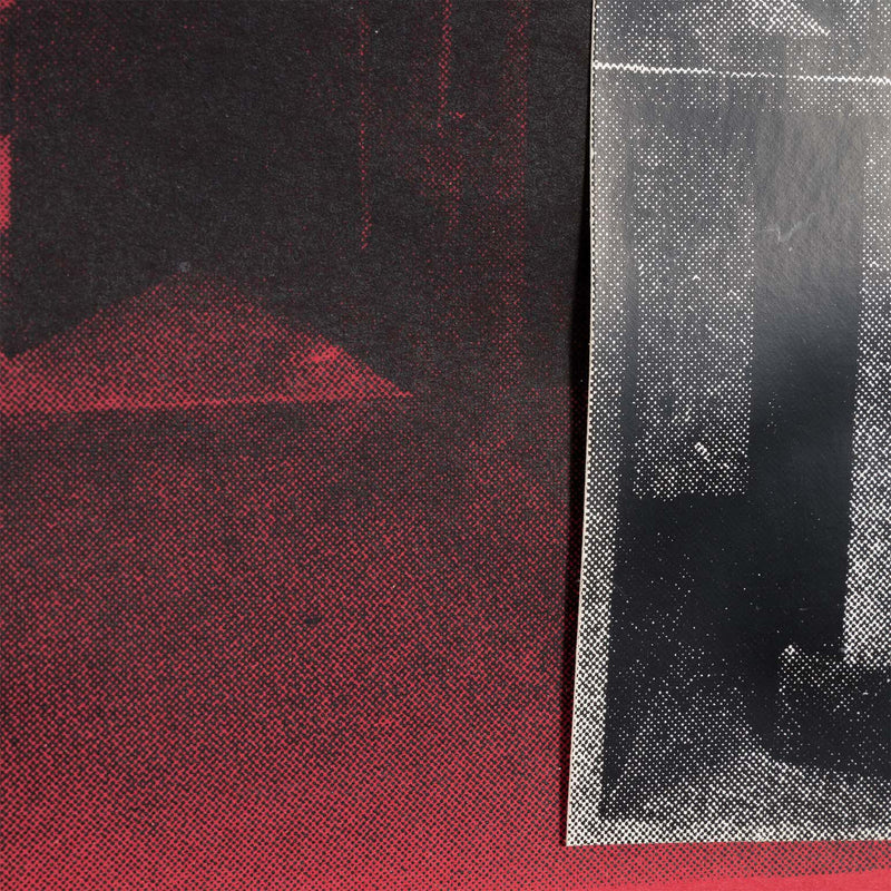 LOUISE NEVELSON "THE DRUM" SCREENPRINT / COLLAGE, 1966