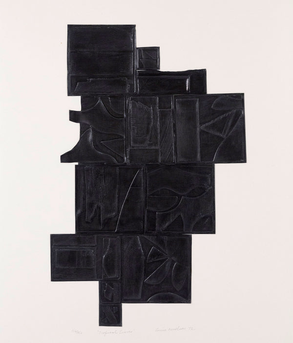 LOUISE NEVELSON "TROPICAL LEAVES" 1972