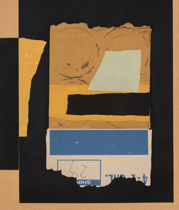 louise nevelson solitude 1986 print limited edition screenprint and collage on paper cardboard assemblage collect american art support american artists 