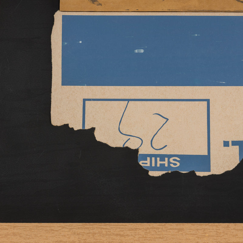 louise nevelson solitude 1986 print limited edition screenprint and collage on paper cardboard assemblage collect american art support american artists 