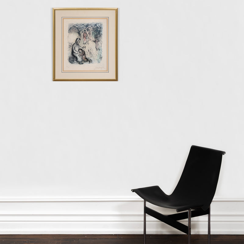 Marc Chagall Jacob's Blessing La Benediction de Jacob lithograph 1979 limited edition print chagall biblical print chagall teriade verve magazine commission iconic chagall print collect chagall buy chagall sell chagall