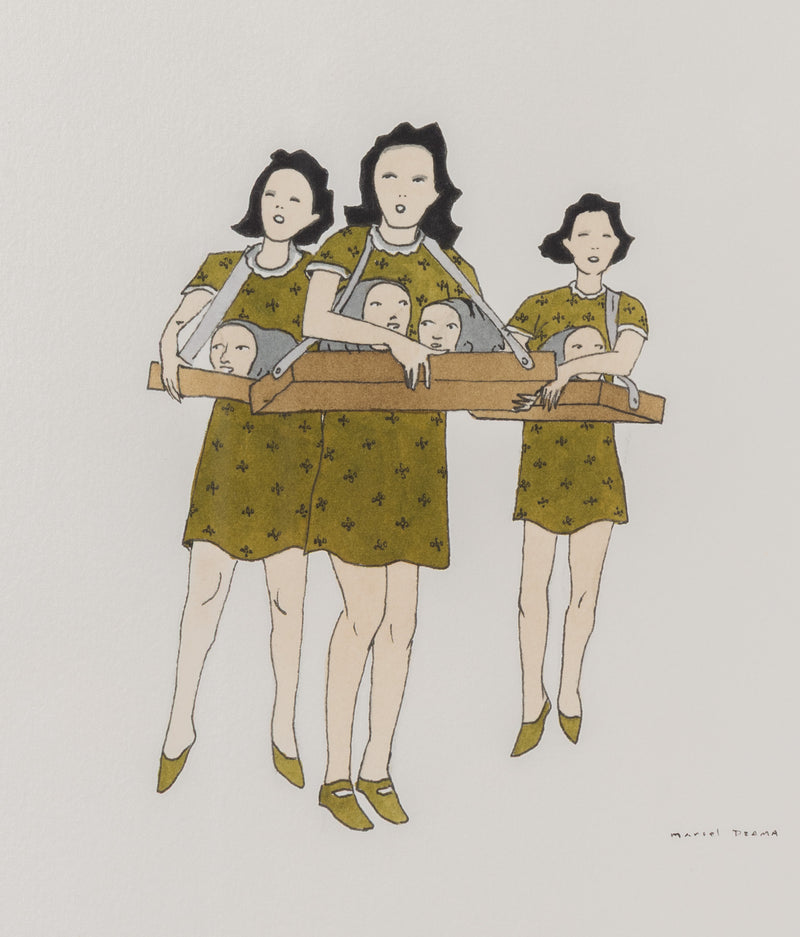 MARCEL DZAMA "NUBBIES FOR SALE" 2001