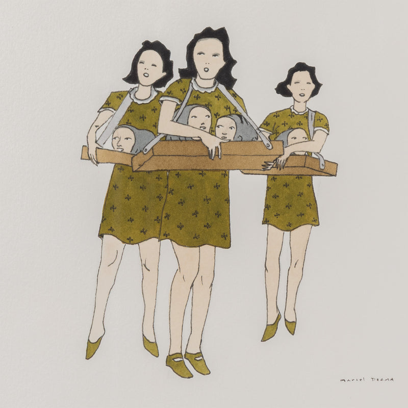 MARCEL DZAMA "NUBBIES FOR SALE" 2001