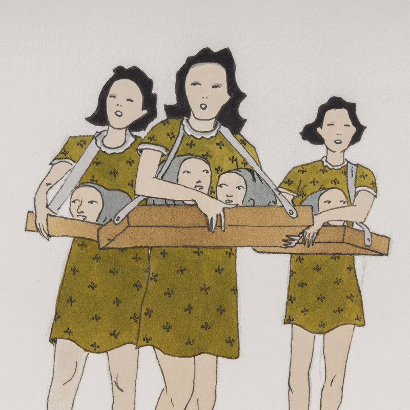 MARCEL DZAMA "NUBBIES FOR SALE" 2001