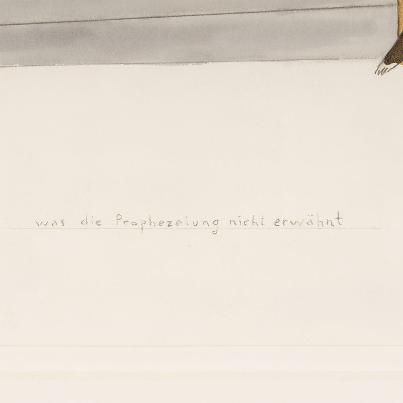 Marcel Dzama what the prophecy failed to mention recent 2011 watercolor on paper work on paper gouache ink on paper collect dzama work large drawing mise en scene canadian artist