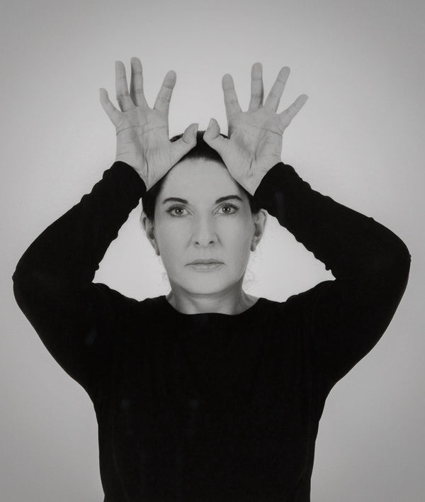 marina abramovic hands as energy receivers 2014 edition limited print edition photograph performance art iconic artists contemporary art collect buy sell marina abramovic