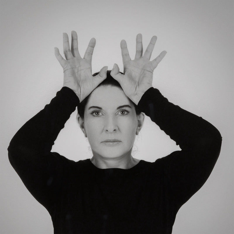 marina abramovic hands as energy receivers 2014 edition limited print edition photograph performance art iconic artists contemporary art collect buy sell marina abramovic