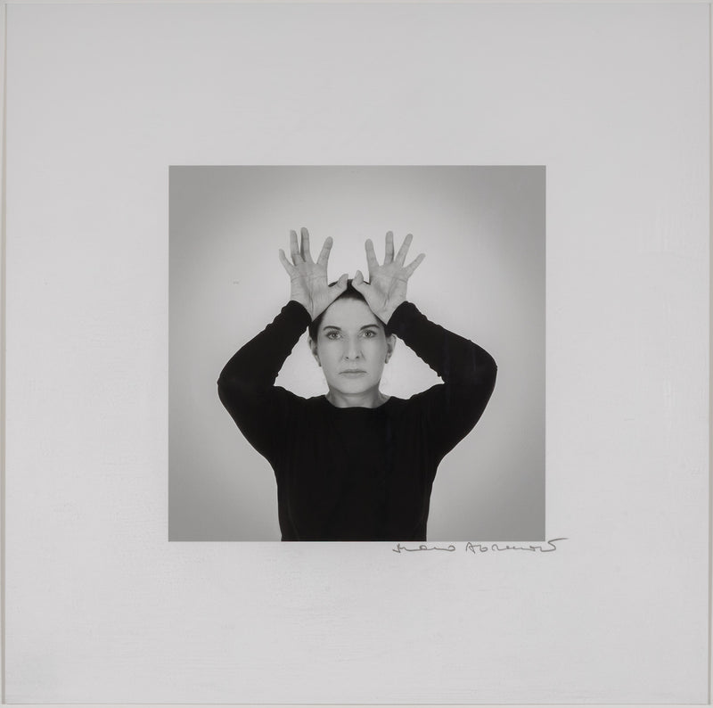 marina abramovic hands as energy receivers 2014 edition limited print edition photograph performance art iconic artists contemporary art collect buy sell marina abramovic