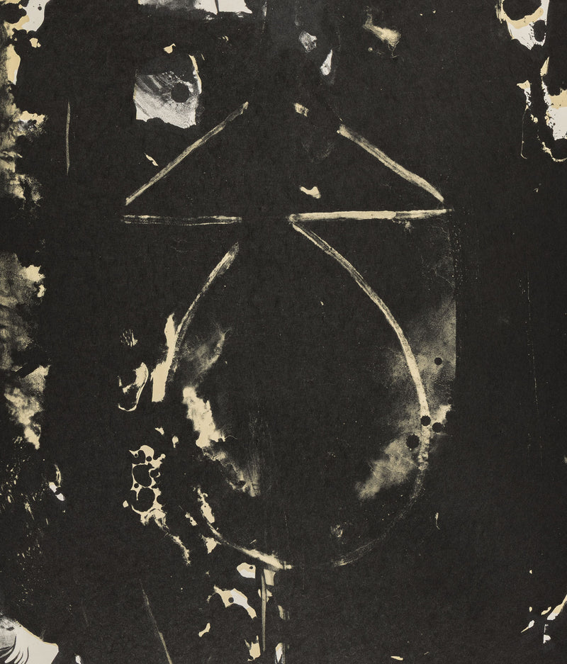 ROBERT MOTHERWELL "EL GENERAL" LITHOGRAPH, 1980